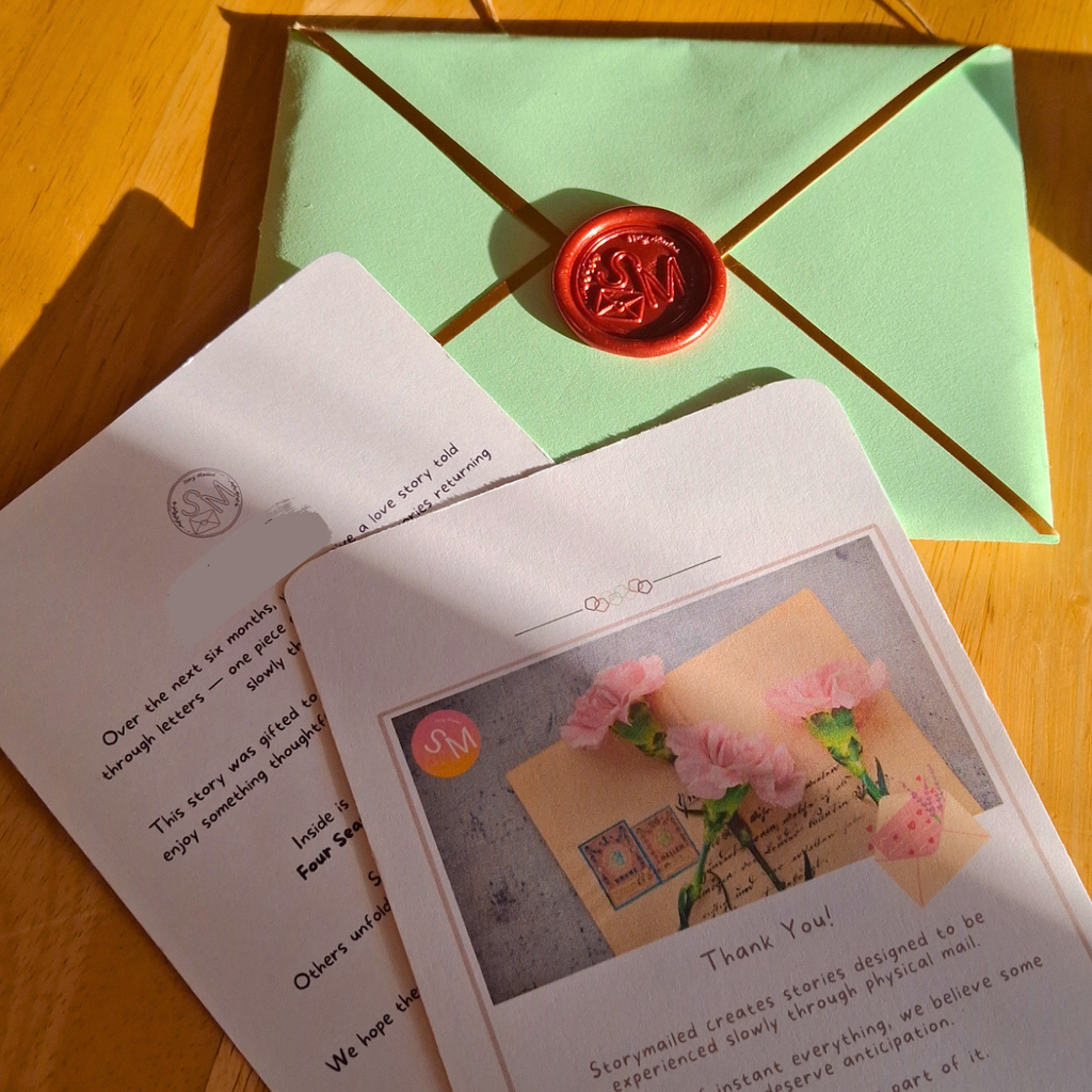Four Seasons With Her-A Love Story (6-Month Story Letter Series)