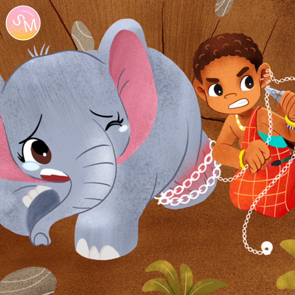 The Little Elephant's Big Adventure for Ages 3-9 (6-Month Story Letter Series)