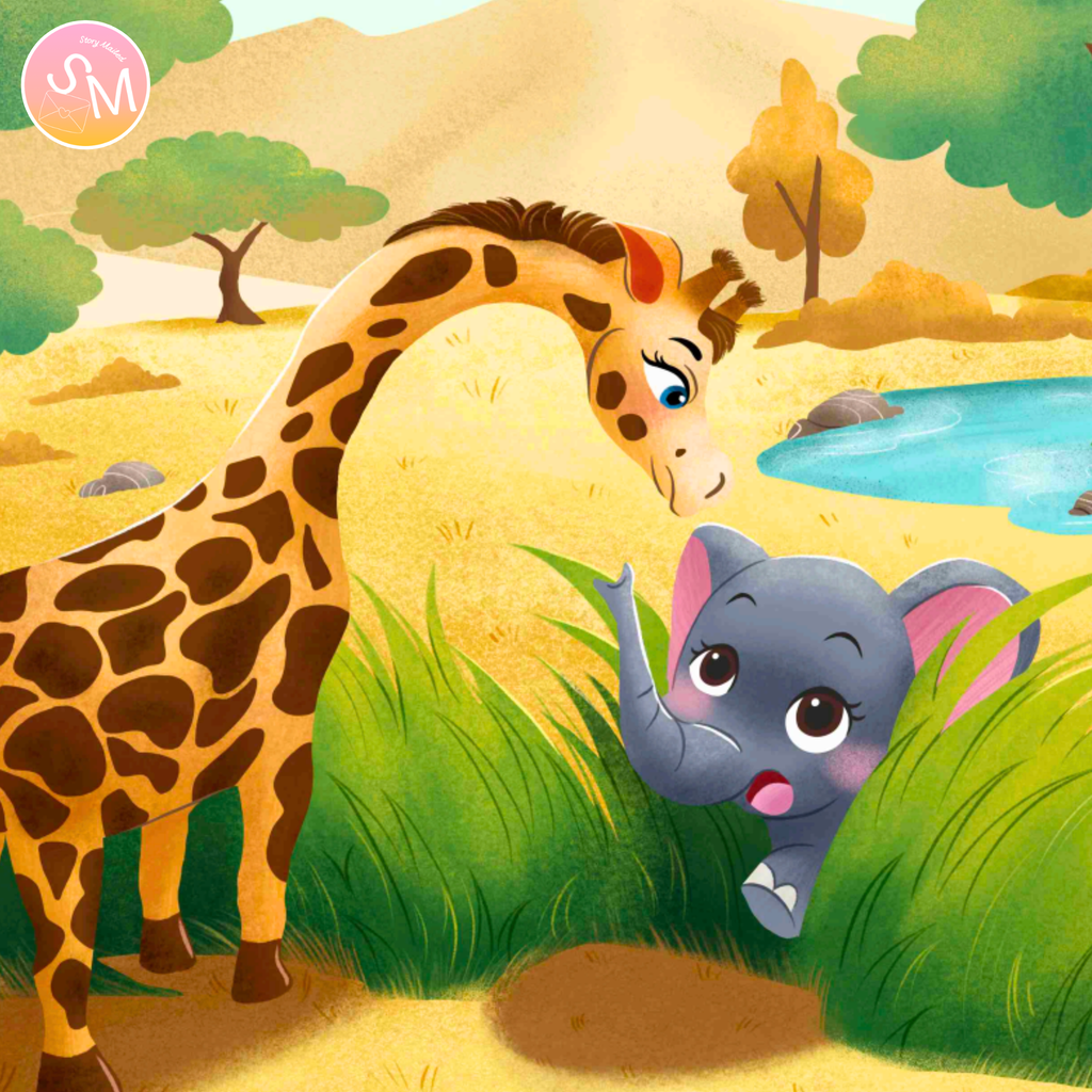 The Little Elephant's Big Adventure for Ages 3-9 (6-Month Story Letter Series)