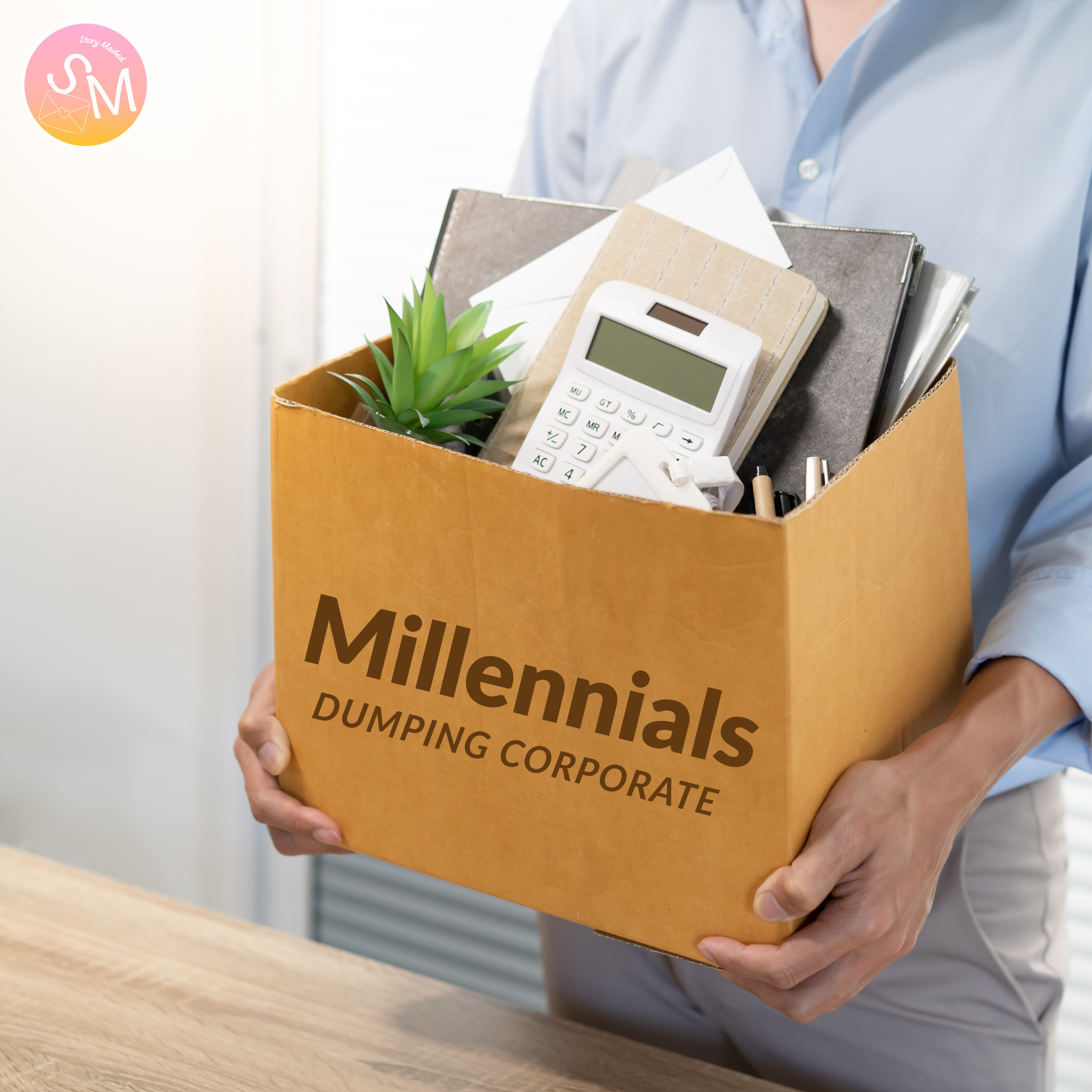 The Office Letters - Volume Two: Millennials Dumping Corporate (6-Month Story Letter Series)